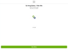 Tablet Screenshot of paloaltosuhongeatery.com